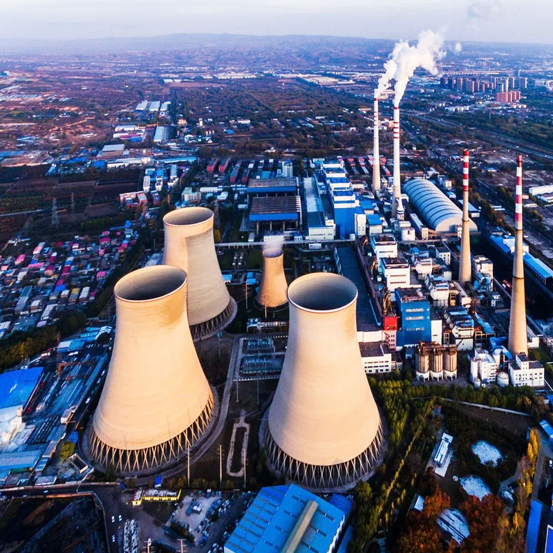 Construction of power plants