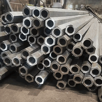 Hexagonal special-shaped seamless steel pipe, customized according to the provided drawing